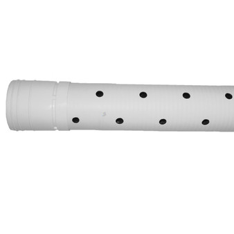 Advance Drainage Systems 3 in. D X 10 ft. L Polyethylene Slotted Sewer and Drain Pipe