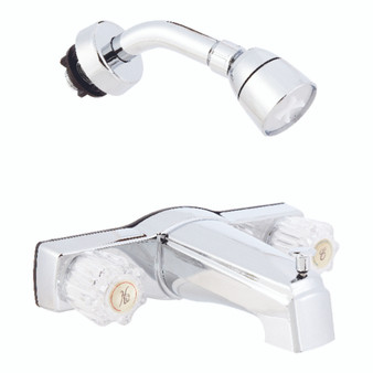 American Brass 2-Handle Chrome Plated Bath Faucet