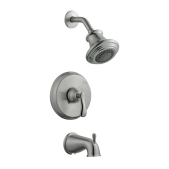 Design House Madison 1-Handle Satin Nickel Tub and Shower Faucet