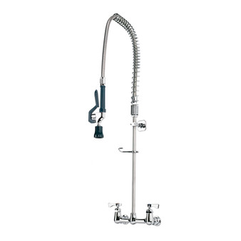 Krowne Royal Series Two Handle Chrome Kitchen Faucet Side Sprayer Included
