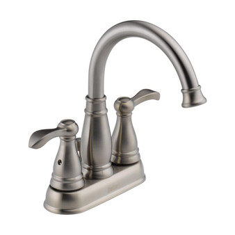 Delta Brushed Nickel Bathroom Faucet 4 in.