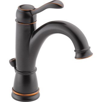 Delta Oil Rubbed Bronze Bathroom Faucet 4 in.