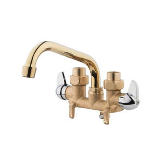 Homewerks Brass Two-Handle Bathroom Sink Faucet 3-3/8 in.