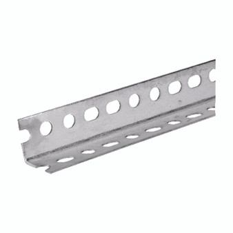 SteelWorks 1-1/2 in. W X 72 in. L Steel Slotted Angle