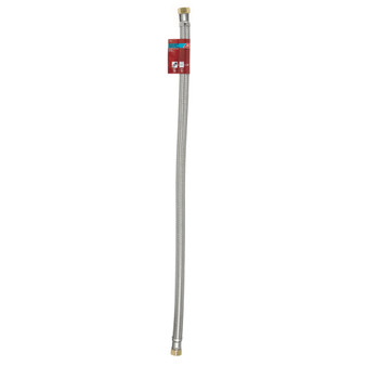 Ace 3/4 in. FIP X 3/4 in. D FIP 36 in. Braided Stainless Steel Water Heater Supply Line
