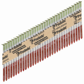 Paslode RounDrive 3-1/2 in. 18 Ga. Angled Strip Hot-Dip Galvanized Framing Nails 30 deg 2,000 pk
