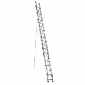 Werner 40 ft. H Aluminum Extension Ladder Type I 250 lb. capacity