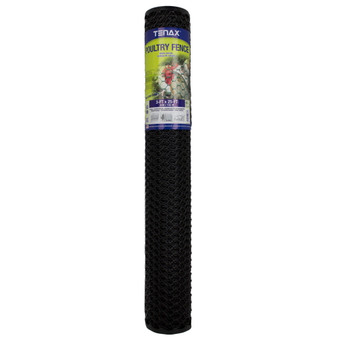 Tenax 3 ft. H X 25 ft. L Polyethylene Poultry Fence