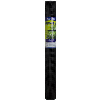 Tenax 3 ft. H X 15 ft. L Polyethylene Barrier Netting Black