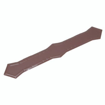 Amerimax 0.25 in. H X 2 in. W X 13.5 in. L Brown Aluminum K Downspout Strap