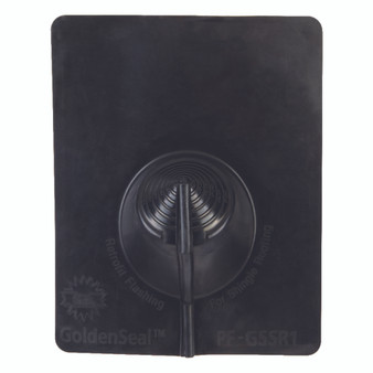 Goldenseal 3-1/2 in. W Plastic Retrofit Pipe Flashing Black