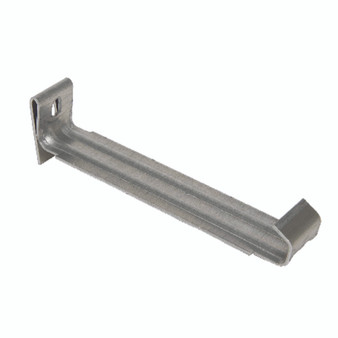 Amerimax 0.52 in. H X 1.25 in. W X 5.26 in. L Gray Aluminum K Hidden Gutter Hanger