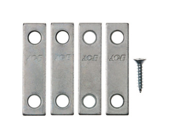 Ace 2 in. H X 0.5 in. W X 1.091 in. L Zinc Mending Brace