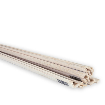 Midwest Products 1/8 in. X 3/16 in. W X 36 ft. L Balsawood Strip #2/BTR Premium Grade