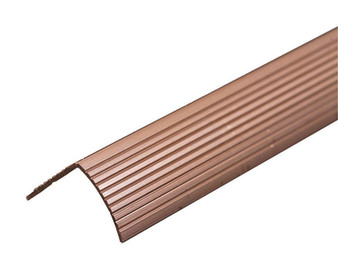 M-D 0.83 in. H X 73.63 in. L Pewter Silver Aluminum Stair Edge