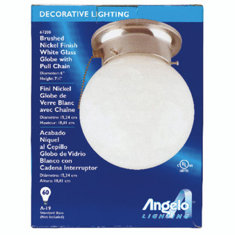 Westinghouse 11.81 in. H X 6 in. W X 6.5 in. L Ceiling Light
