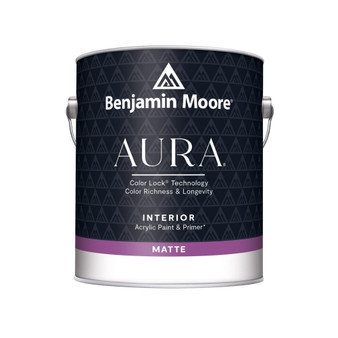 Benjamin Moore Aura Matte Base 1 Paint and Primer Interior 1 gal