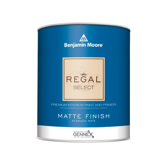 Benjamin Moore Regal Select Matte Base 1 Paint and Primer Interior 1 qt