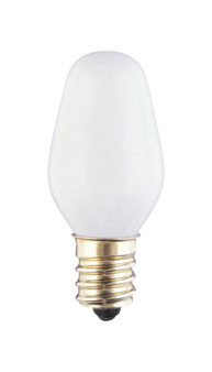 Westinghouse 4 W C7 Specialty Incandescent Bulb E12 (Candelabra) White 2 pk