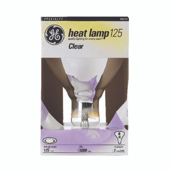 GE 125 W R40 Globe Incandescent Bulb E26 (Medium) Warm White 1 pk