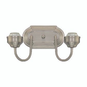 Westinghouse 2-Light Brushed Nickel Metallic Wall Sconce