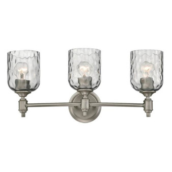 Westinghouse 3 Brushed Nickel Gray Wall Sconce