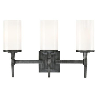 Westinghouse 3 Matte Black Wall Sconce