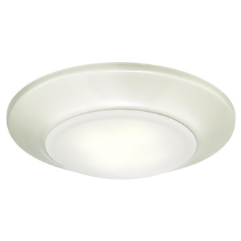 Westinghouse Brushed Nickel Metallic 3.9 in. W Steel LED Canless Recessed Downlight 12 W
