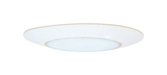 Halo Matte White 6 in. W Incandescent Shower Lens/Trim