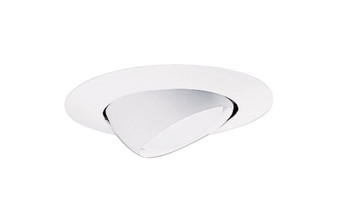 Halo Gloss White 6 in. W Aluminum Eyeball Trim