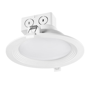 Globe Electric Value Pack White 6 in. W Plastic LED Canless Recessed Downlight 11 W