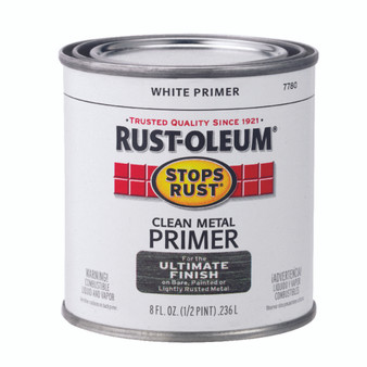 Rust-Oleum Stops Rust White Flat Oil-Based Alkyd Primer 0.5 pt