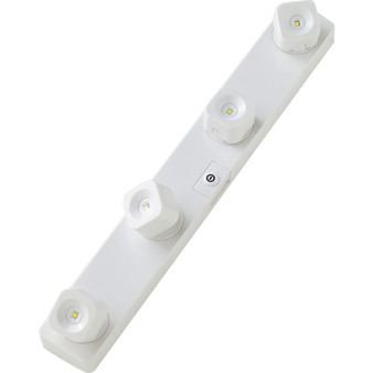 Fulcrum Light It! 12.5 in. L White Battery Powered Smart-Enabled Strip Light 85 lm