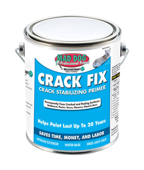 Mad Dog Crack Fix White Water-Based Acrylic Latex Crack Stabilizing Primer 1 qt
