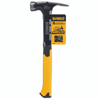 DeWalt 20 oz Smooth Face Rip Claw Hammer 7-1/2 in. Steel Handle