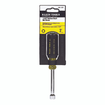 Klein Tools 11/32 in. Hollow Shaft Nut Driver 6-3/4 in. L 1 pc