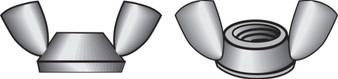 Hillman 1/4 in. Zinc-Plated Steel SAE Wing Nut 100 pk