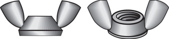 Hillman 3/8 in. Zinc-Plated Steel SAE Wing Nut 100 pk