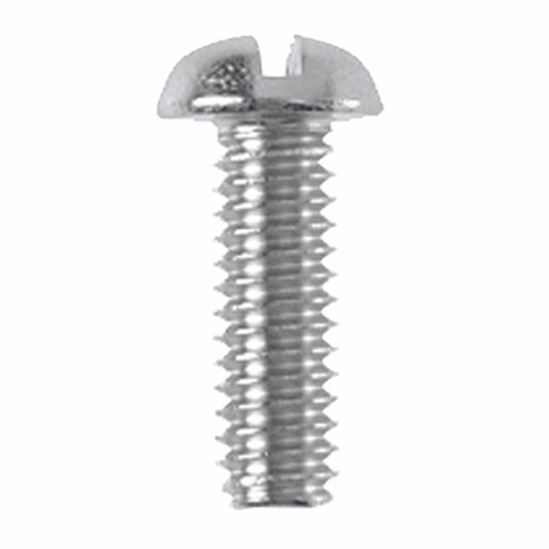 Danco No. 8-32 X 1/2 in. L Slotted Round Head Brass Bibb Screw 1 pk