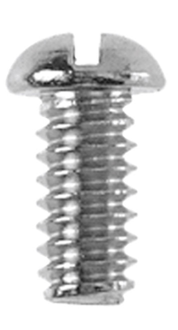 Danco No. 10-24 X 3/8 in. L Slotted Round Head Brass Bibb Screw 1 pk