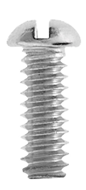 Danco No. 10-24 X 1/2 in. L Slotted Round Head Brass Bibb Screw