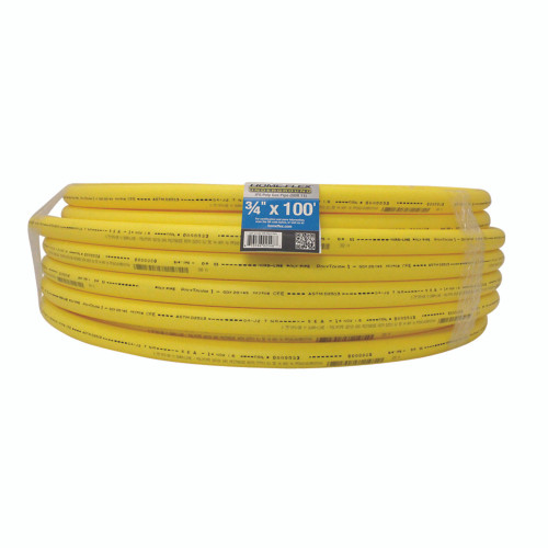 Home-Flex Polyethylene Pipe 3/4 in. D X 100 ft. L Plain End 80 psi