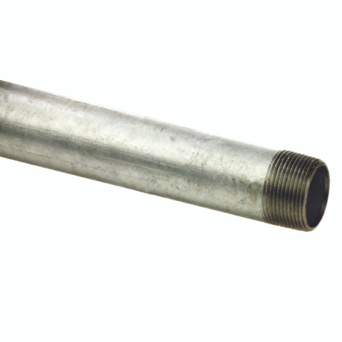 B&K Mueller 1-1/4 in. D X 60 in. L Galvanized Steel Pre-Cut Pipe