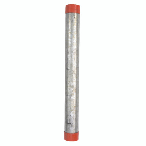 B&K Mueller 1-1/2 in. D X 18 in. L Galvanized Steel Pre-Cut Pipe
