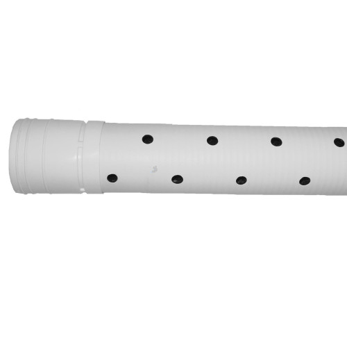 Advance Drainage Systems 3 in. D X 10 ft. L Polyethylene Slotted Sewer and Drain Pipe