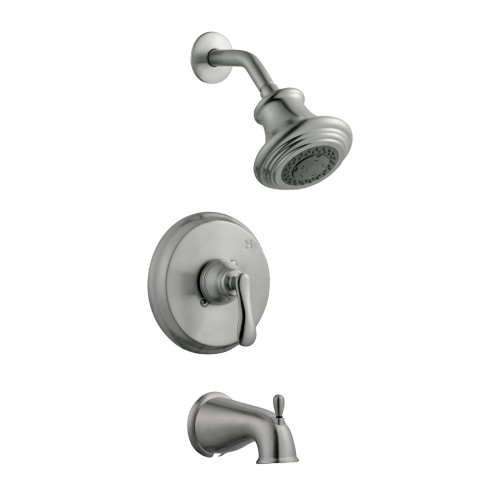 Design House Madison 1-Handle Satin Nickel Tub and Shower Faucet