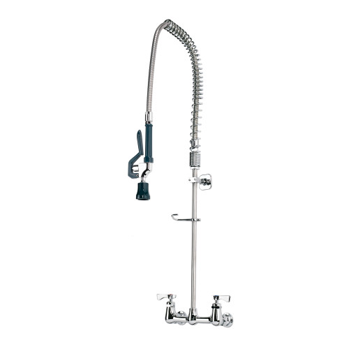 Krowne Royal Series Two Handle Chrome Kitchen Faucet Side Sprayer Included