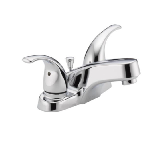 Peerless Tunbridge Chrome Pop-up Bathroom Sink Faucet 4 in.