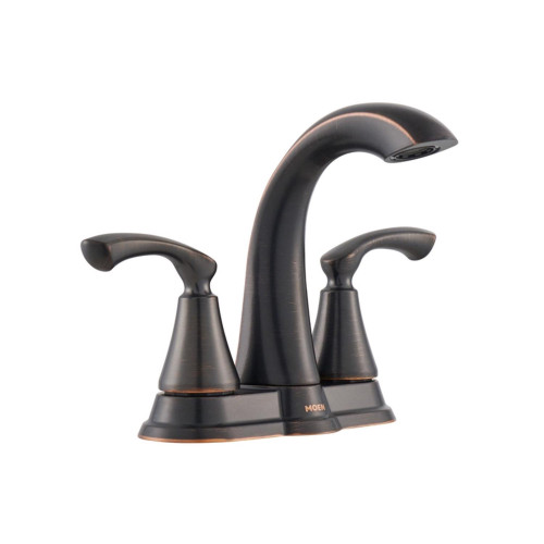Moen Tiffin Bronze Bathroom Faucet 4 in.