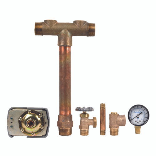 Campbell Red Brass 1 in. Tank Fitting